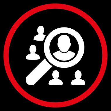 Arama istemci çember simge