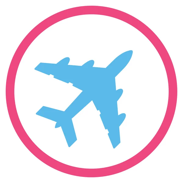 Bomber Circled Icon — Stock Photo, Image