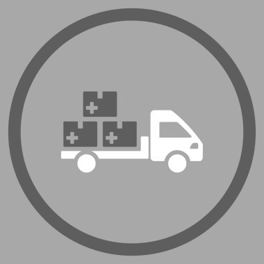 İlaç sevk irsaliyesi yuvarlak simge