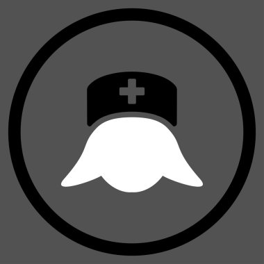 Hastane hemşire kafa çember simge