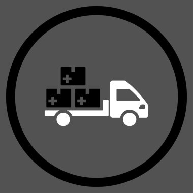 İlaç sevk irsaliyesi yuvarlak simge