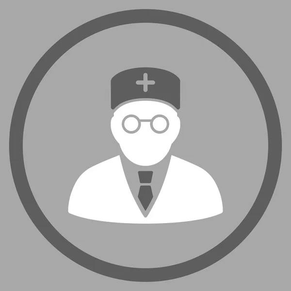 Icono Círculo Médico Principal — Archivo Imágenes Vectoriales