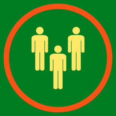 Topluluk yuvarlak simge