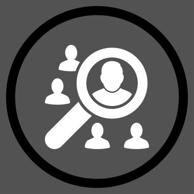 Arama istemci çember simge