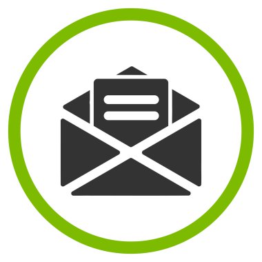 Açık posta çember simge