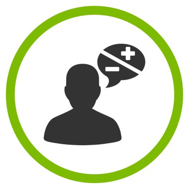 Kişi bağımsız değişkenleri yuvarlak simge