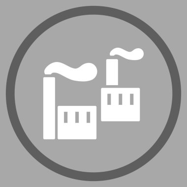 Sigara sanayi simge yuvarlak