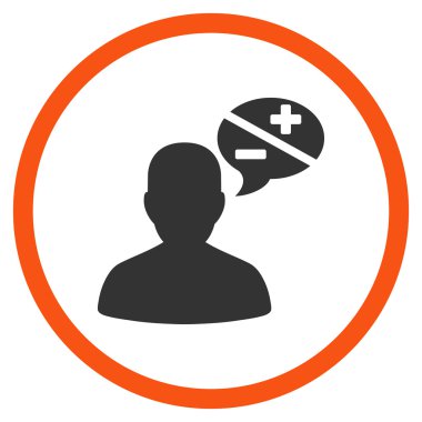 Kişi bağımsız değişkenleri yuvarlak simge