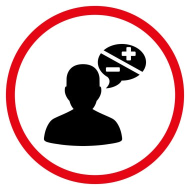 Kişi bağımsız değişkenleri yuvarlak simge