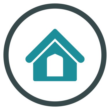 Ev yuvarlak simgesini