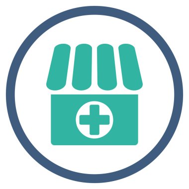 Eczane yuvarlak simge