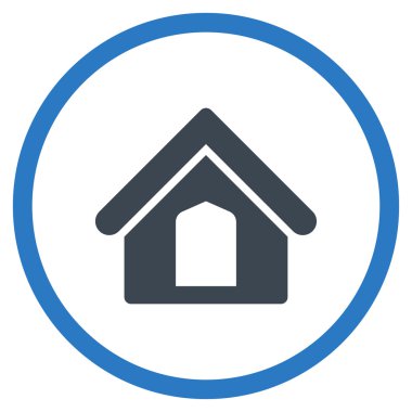 Ev yuvarlak simgesini