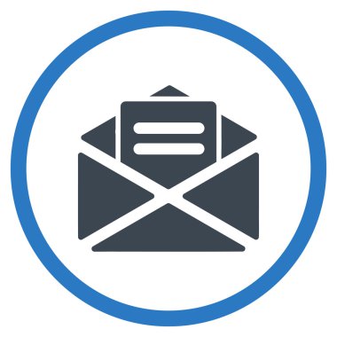 Açık posta çember simge