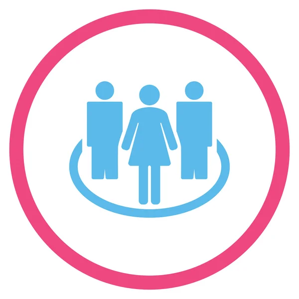 People Society Rounded Icon