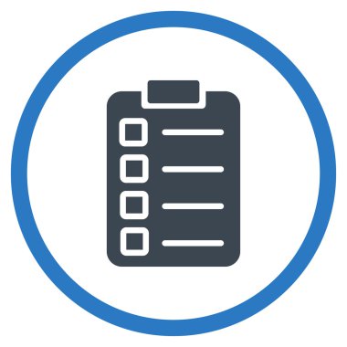 Test görevi çember simge