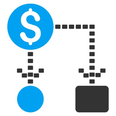 Cashflow Scheme Vector Icon