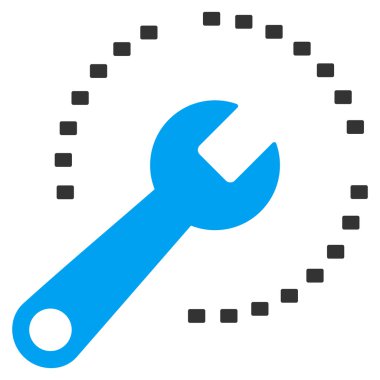 Diyagram vektör simgesi yapılandırma