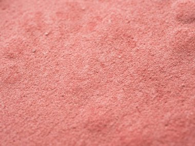 Close up of blush on texture.
