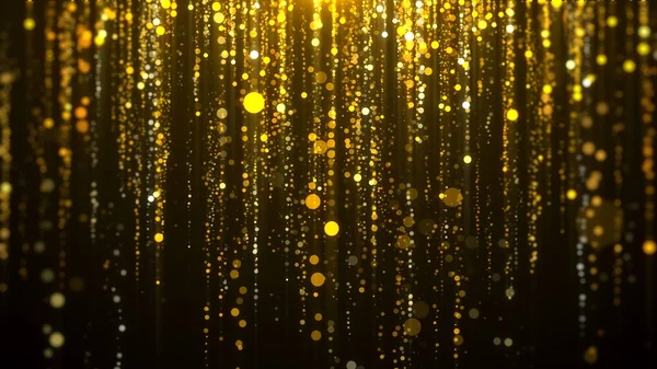 Gold Bokeh Awards Background — Stock Photo, Image