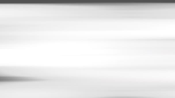 Чорно Білі Плавні Рухомі Лінії Горизонтальні Знизу Вгору Перехідний Абстрактний — стокове відео