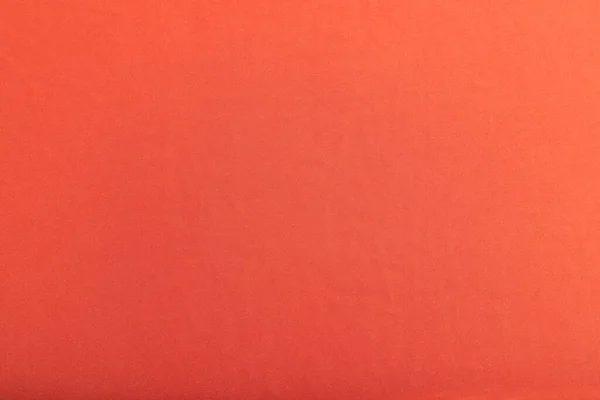 Фрагмент Гладкой Красной Шелковой Ткани Вид Сверху Плоский Натуральный Текстильный — стоковое фото