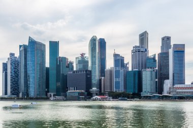 İş merkezinin modern binalar