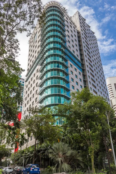 Modern city block in Kuala Lumpur — Stok fotoğraf