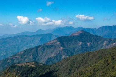 Himalaya Vadisinin güzel manzarası