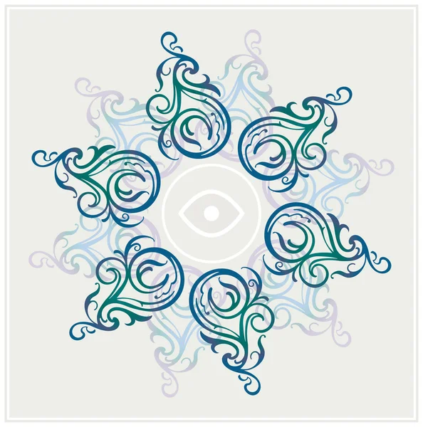 Mandala — Stock Vector