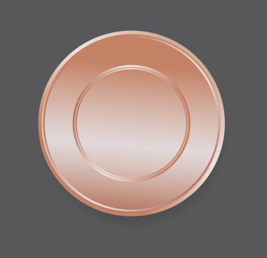 Vektör bronz madalya