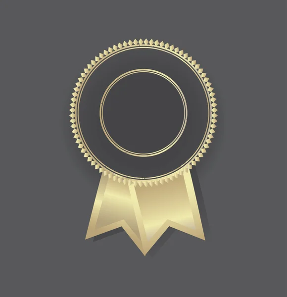 Vektor Goldmedaille — Stockvektor