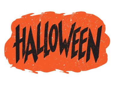 Cadılar Bayramı. El yazısı ifade. Doku