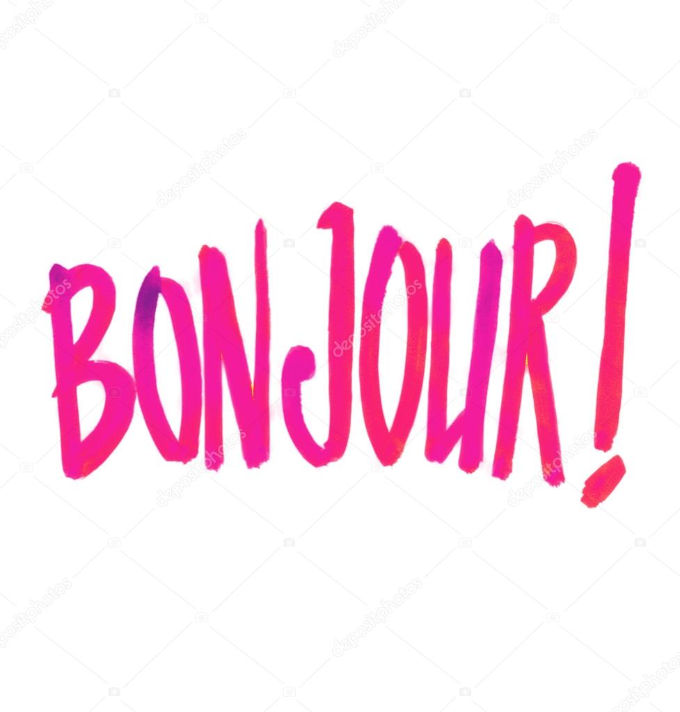 RÃ©sultat de recherche d'images pour "bonjour"