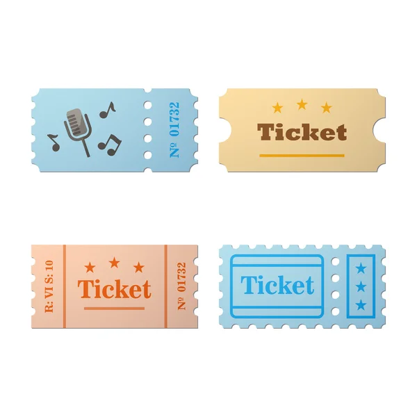 Bilet Icon set