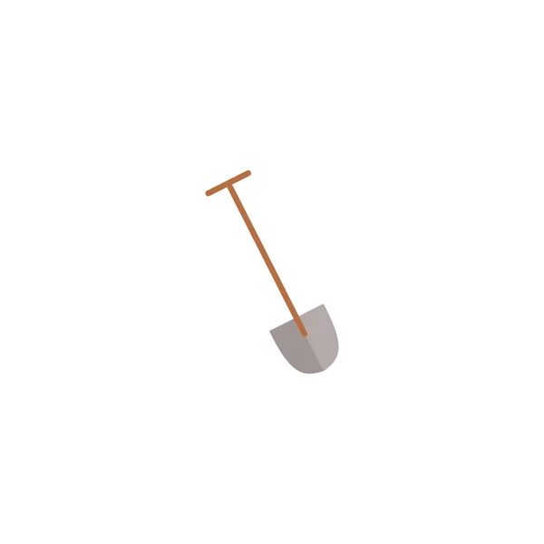 Image of shovel — Stock Vector