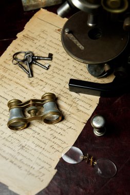 Eski el yazması kağıt arka plan