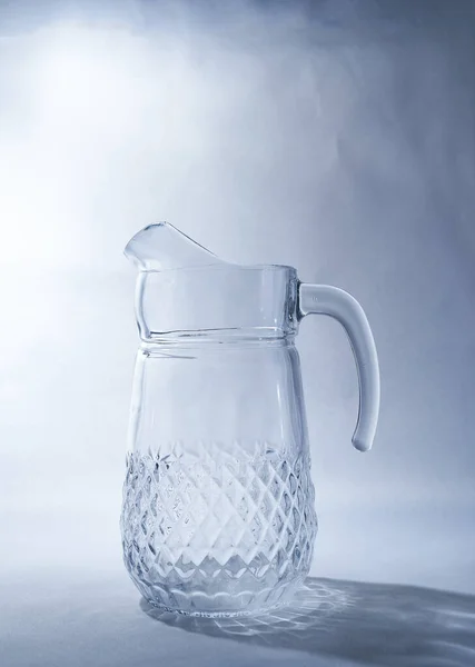 Jug White Background Copy Space High Quality Photo — Stock Photo, Image