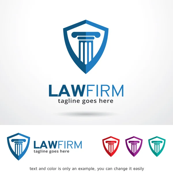 Νομική εταιρεία Λογότυπο Πρότυπο Σχεδιασμός Διάνυσμα — Διανυσματικό Αρχείο