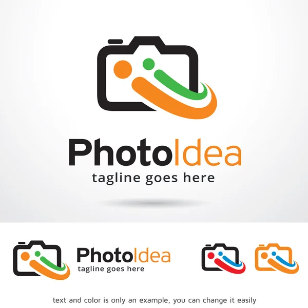 Foto Ideia Logo Template Design Vector —  Vetores de Stock