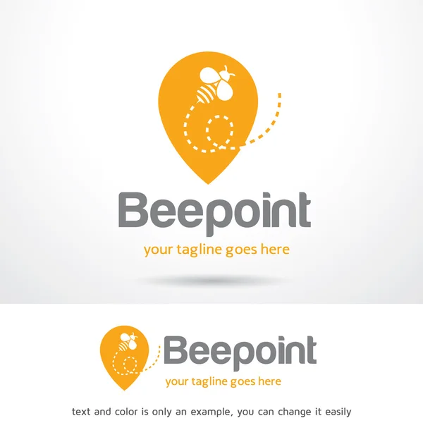 Вектор дизайна Bee Point — стоковый вектор