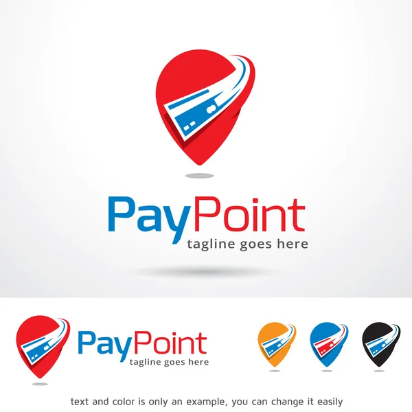 Szablon logo Pay Point Design wektor — Wektor stockowy