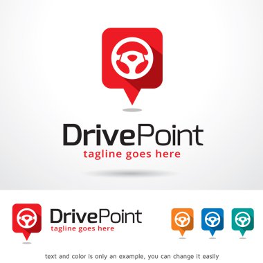 Noktası Logo şablonu tasarlamak vektör sürücü 