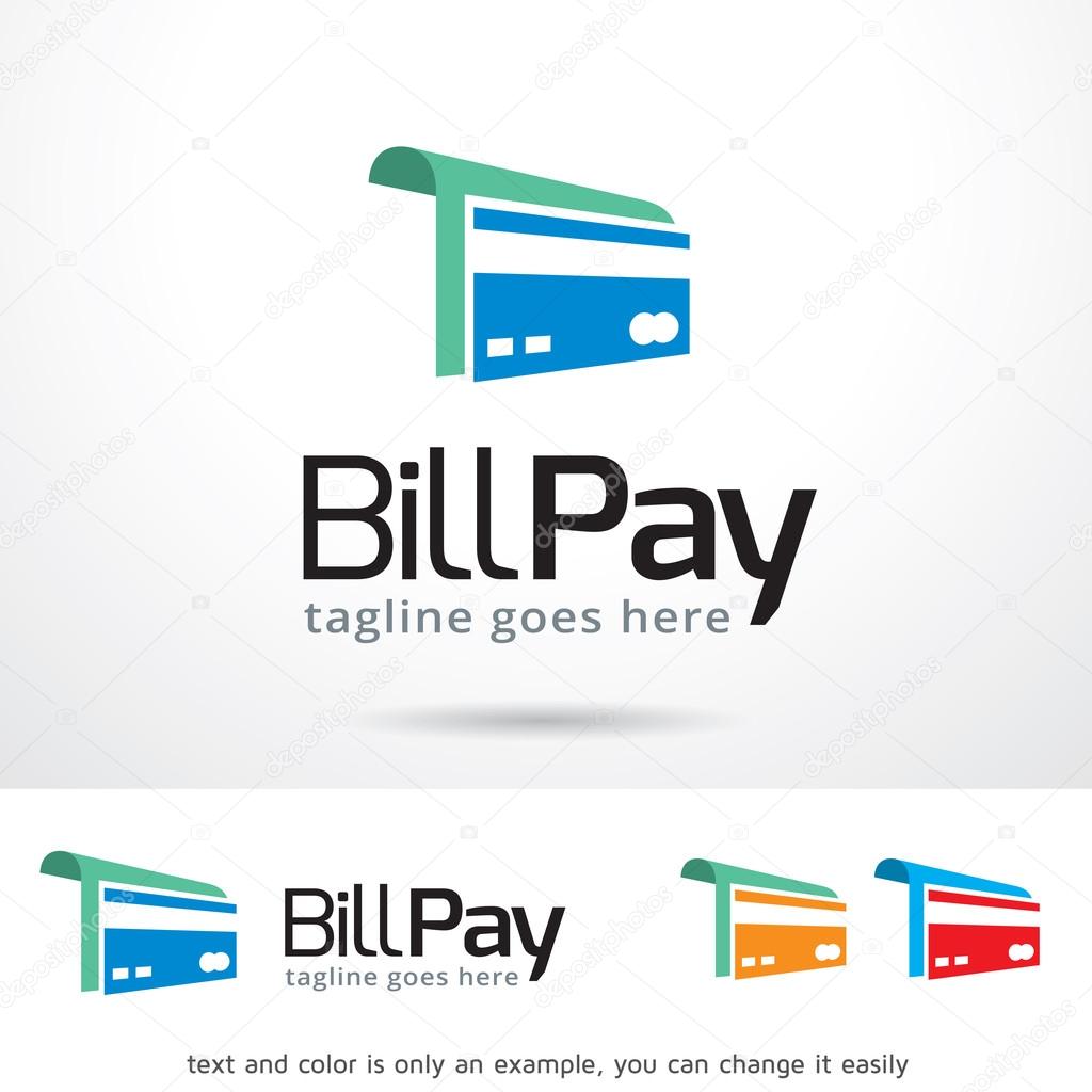Bill Pay Logo Template Design Vector Vector Image By C Gunaonedesign Vector Stock Bill Pay Logo Template Design Vector Vector Image By C Gunaonedesign Vector Stock