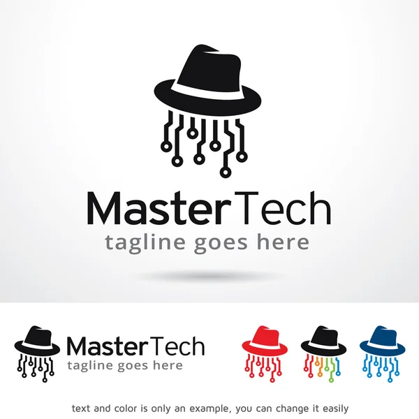 Master Tech Design de modelo de logotipo —  Vetores de Stock