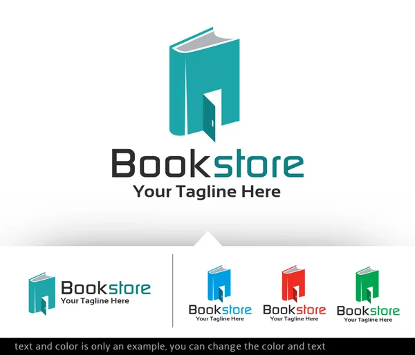 Book Store Logo szablon wektor — Wektor stockowy