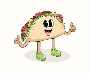 Taco çizgi film illüstrasyonunu onayladı