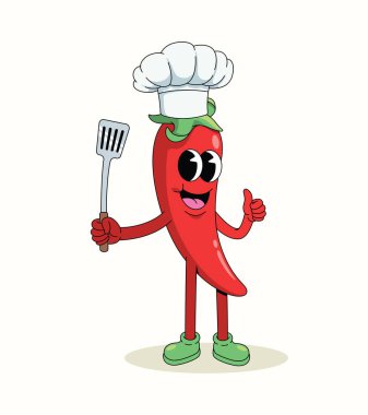 kırmızı biber şefi harika çizgi film çizimi