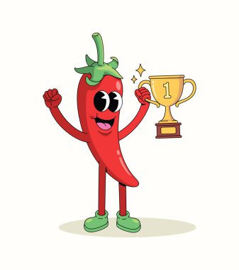 kırmızı biber kupası harika çizgi film çizimi