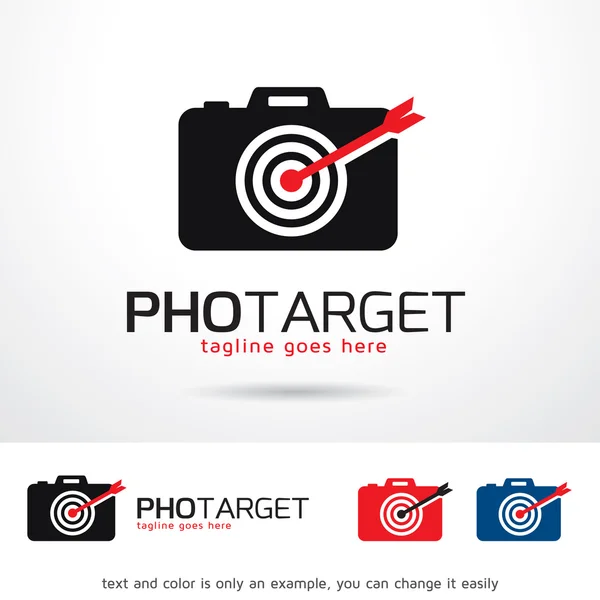 Foto Target Logo sjabloon ontwerp Vector — Stockvector