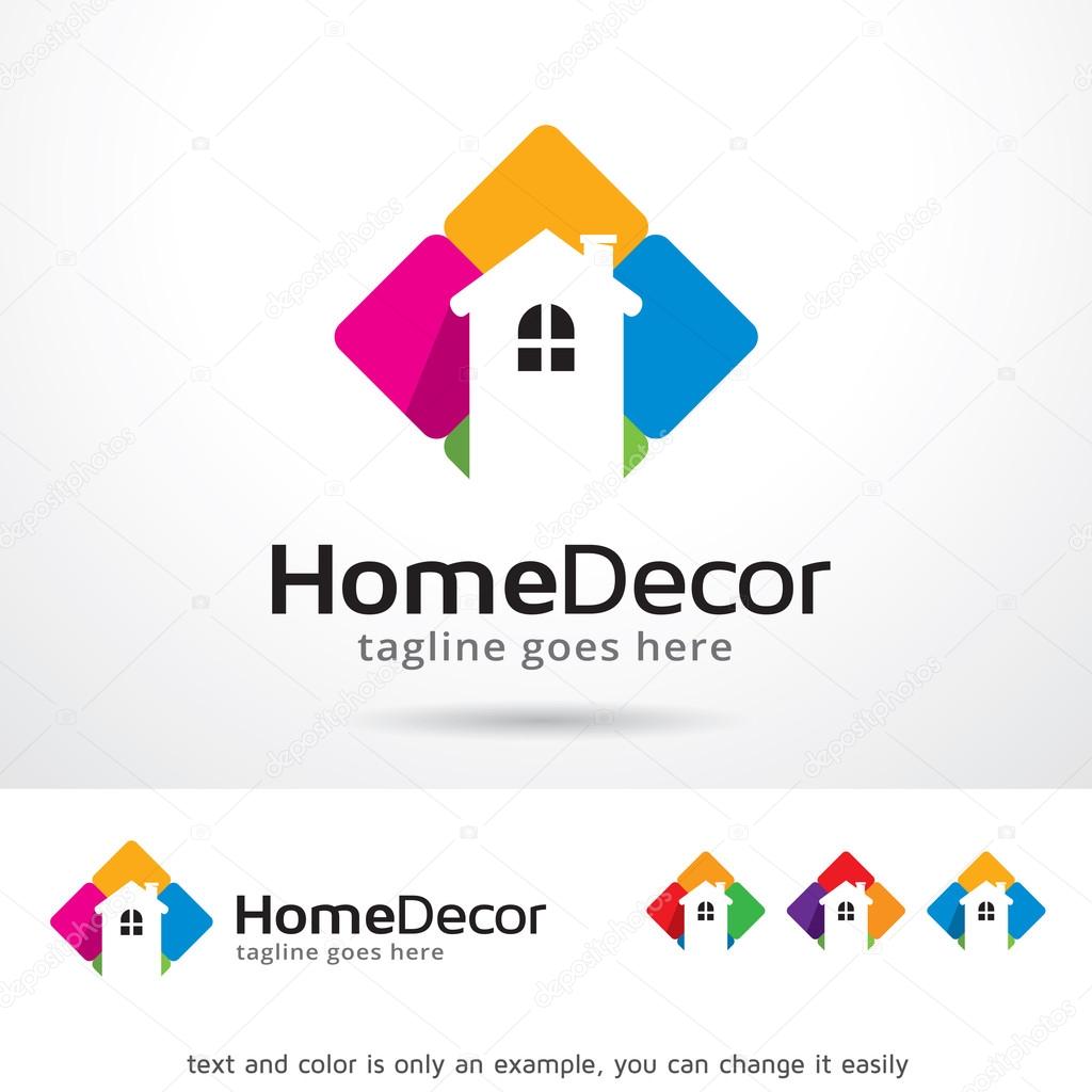 Home Decor Logo Template Design Vector Stock Vector by ...